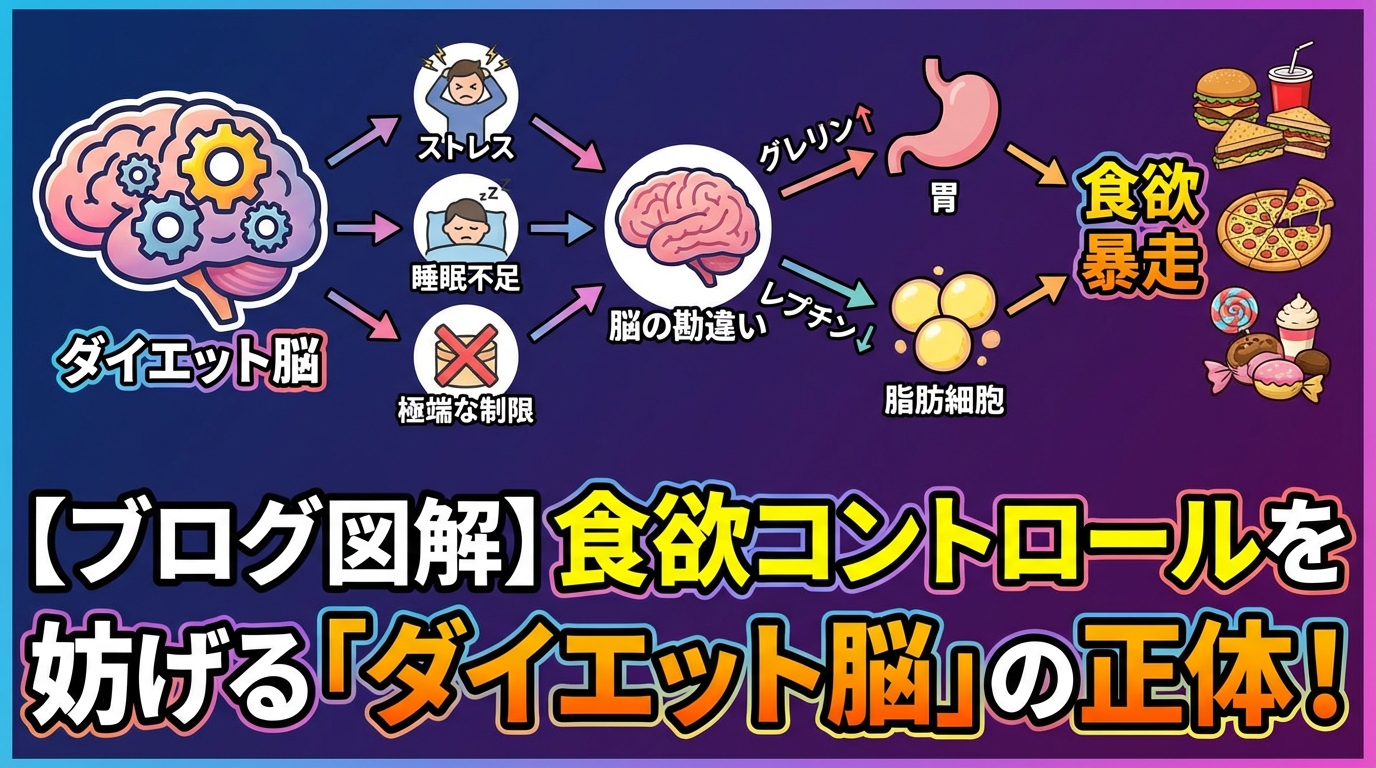ストレスで食欲が満たされないのはなぜ?心を満たす食欲コントロール法に関する図解3