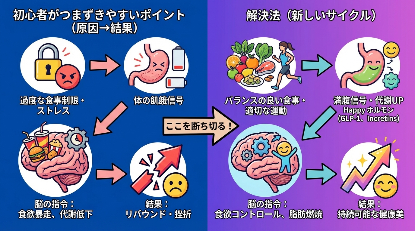 初心者がつまずきやすいポイントと解決法の図解