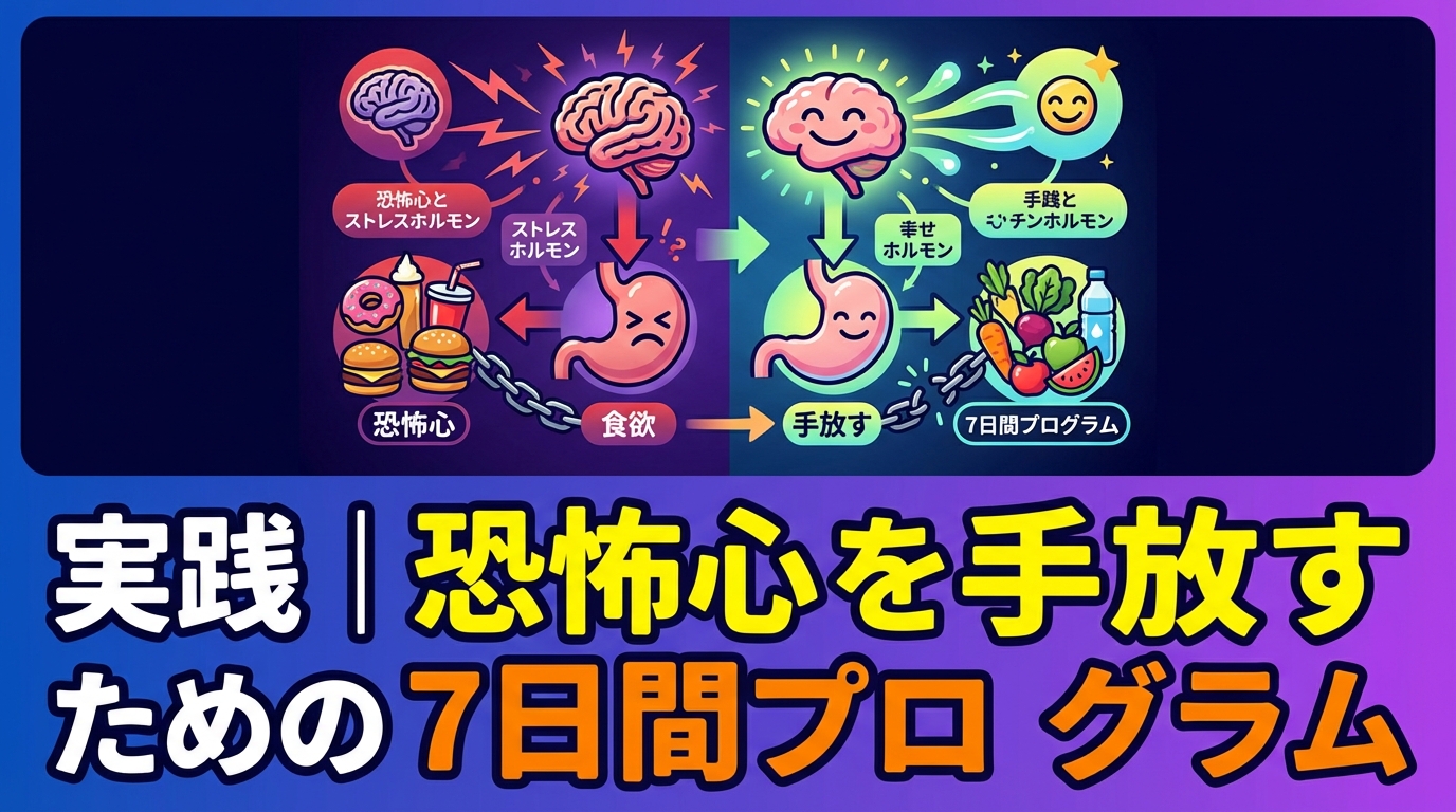 リバウンド恐怖心を克服する方法|食欲コントロールで二度と戻らない体へに関する図解4