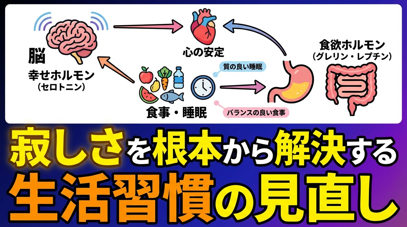 寂しくて過食が止まらない…その心理メカニズムと3つの対処法に関する図解4