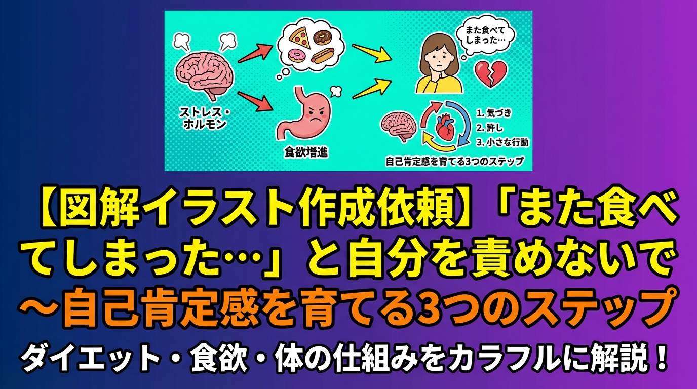 寂しいと食べ過ぎてしまう人が知るべき心のメカニズムと本質的な対策に関する図解3