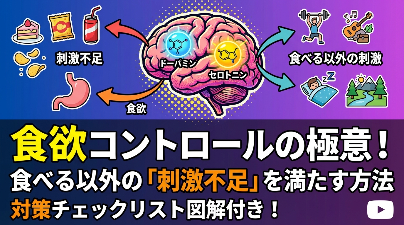 退屈で食欲が止まらない？今すぐできる4つの対策で心も体も満たされる方法に関する図解2