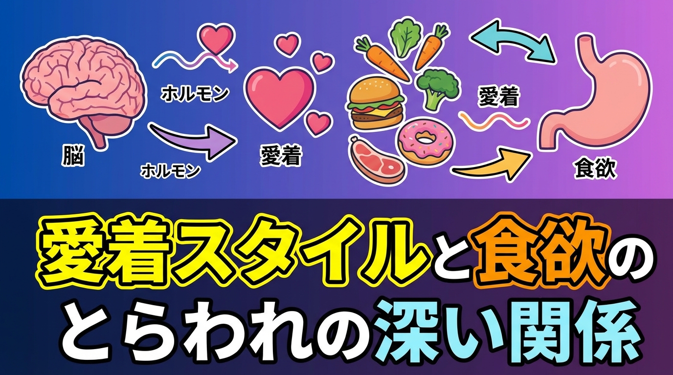 食欲のとらわれを克服する方法｜脳とホルモンから理解する食欲コントロールに関する図解2
