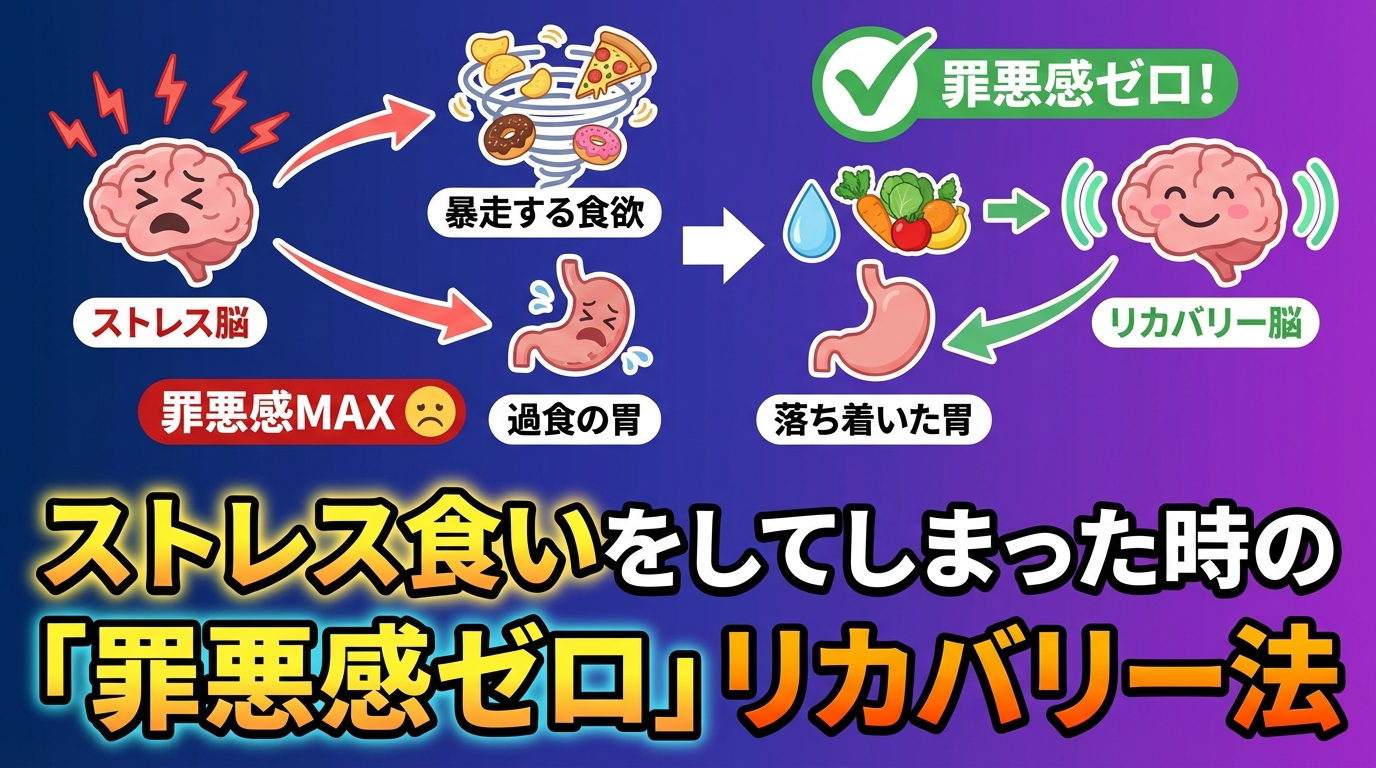 生理前のストレス食いが止まらない！ホルモンと心を整える7つの対策に関する図解4