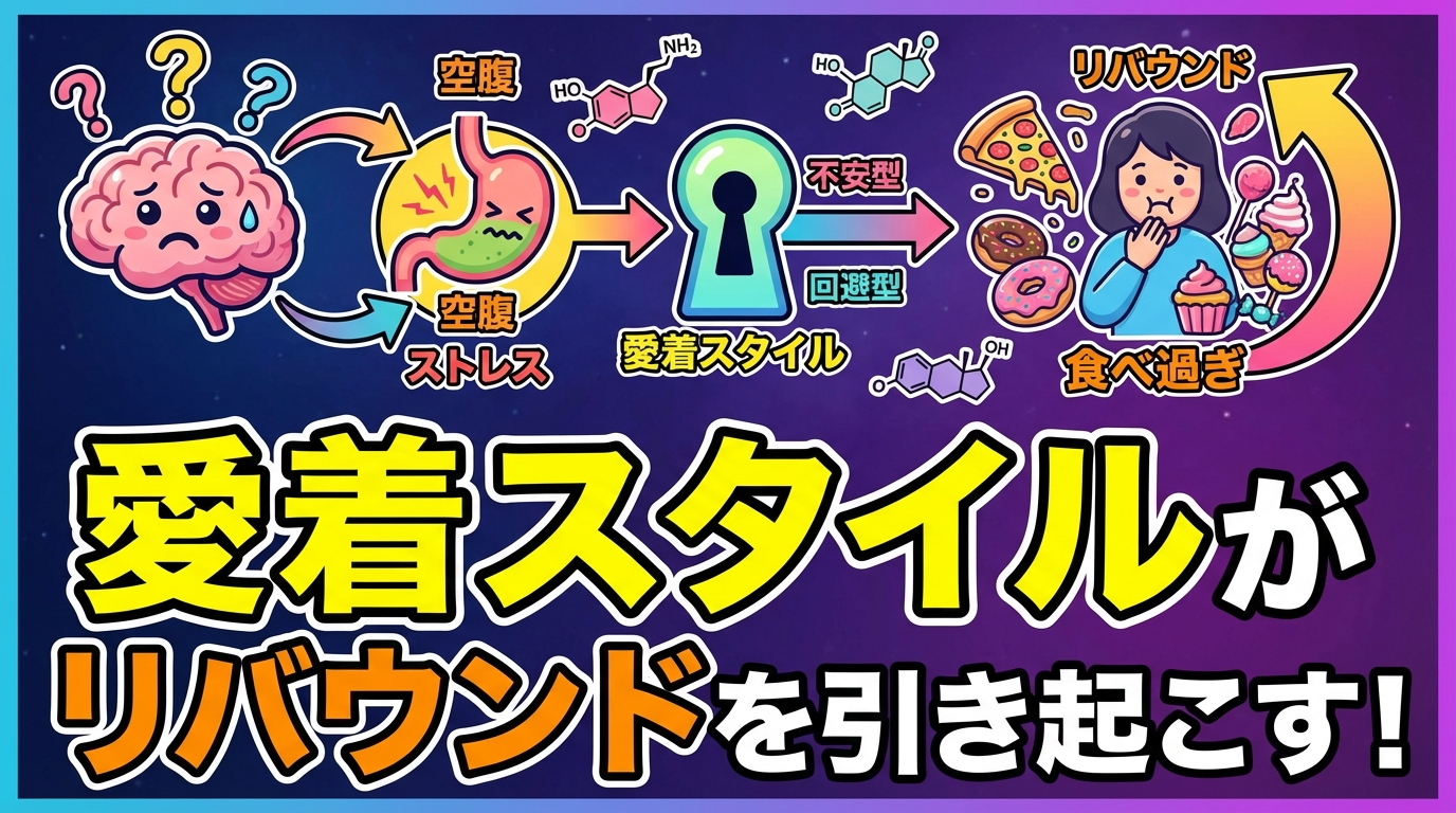 リバウンドを繰り返すあなたへ：心理的要因を解消する3つの解決策に関する図解2