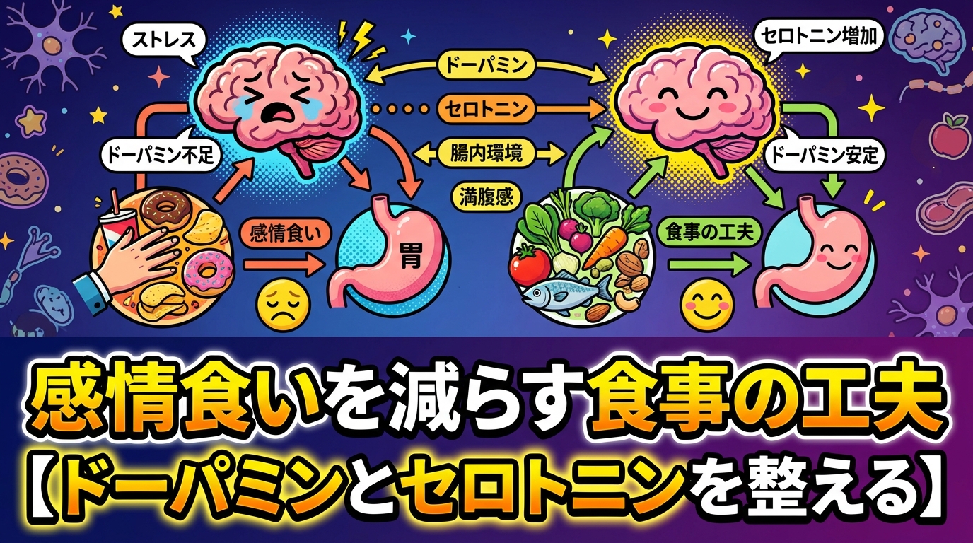 感情食いを根本から治す対処法【心理カウンセリングより効果的なアプローチ】に関する図解3