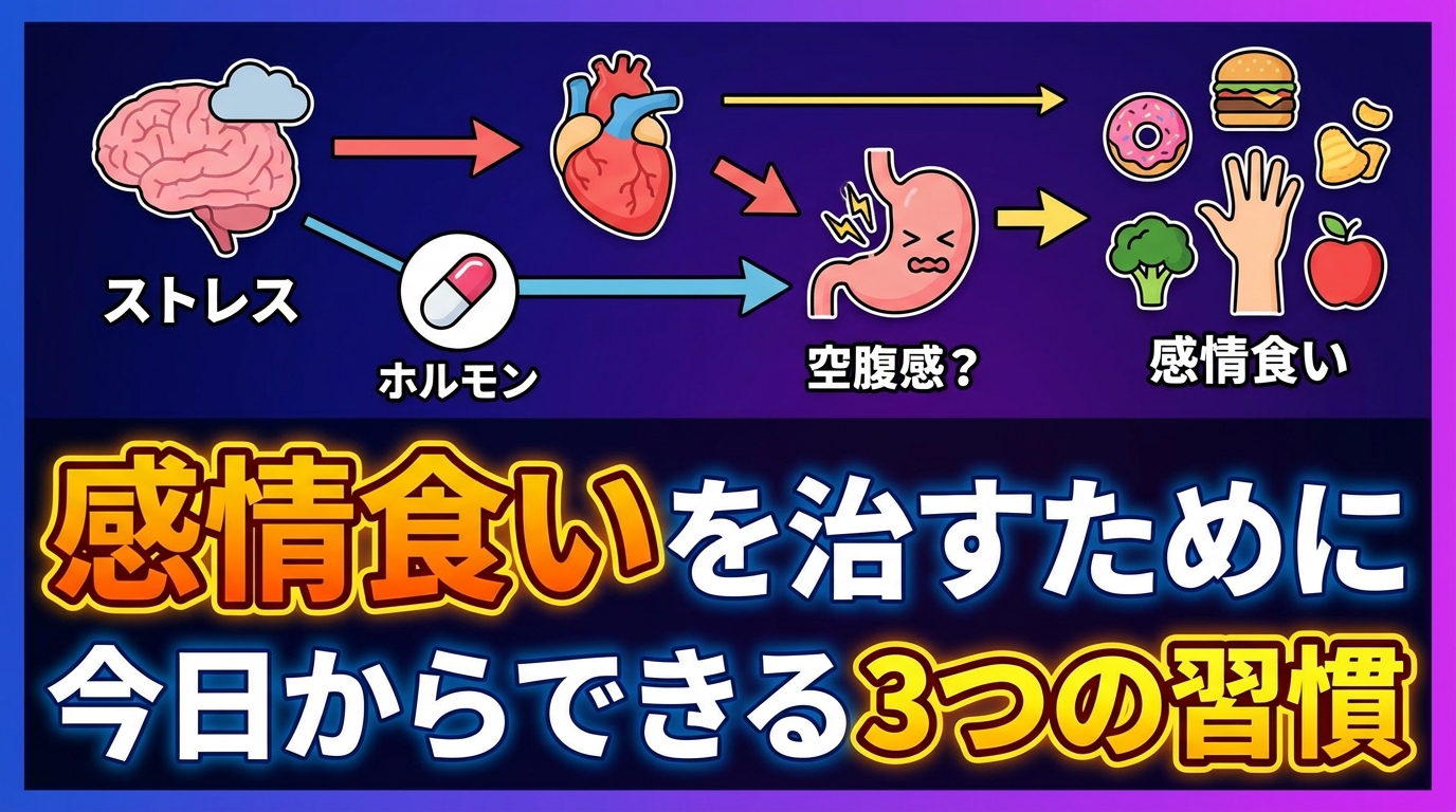 感情食いを根本から治す対処法【心理カウンセリングより効果的なアプローチ】に関する図解4